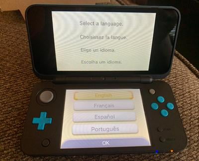 Nintendo 2ds Xl Portable Gaming Console Black Turquoise Walmart Com Walmart Com