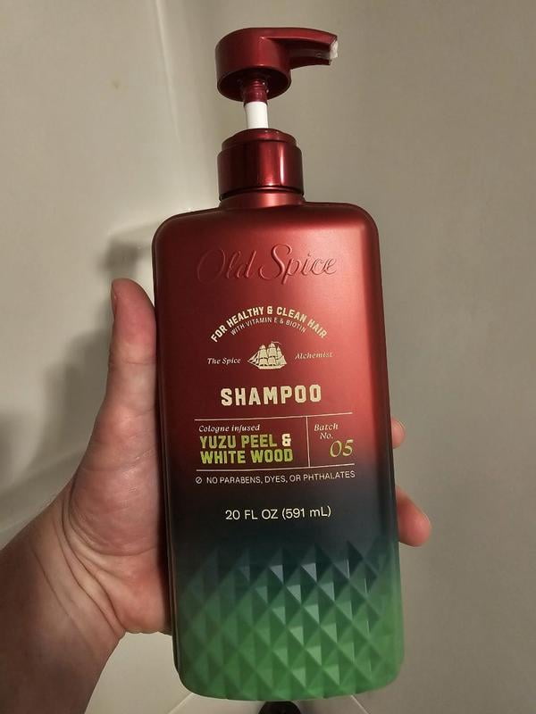 4 pack) Old Spice Shampoo: The Spice Alchemist, Cologne-Infused