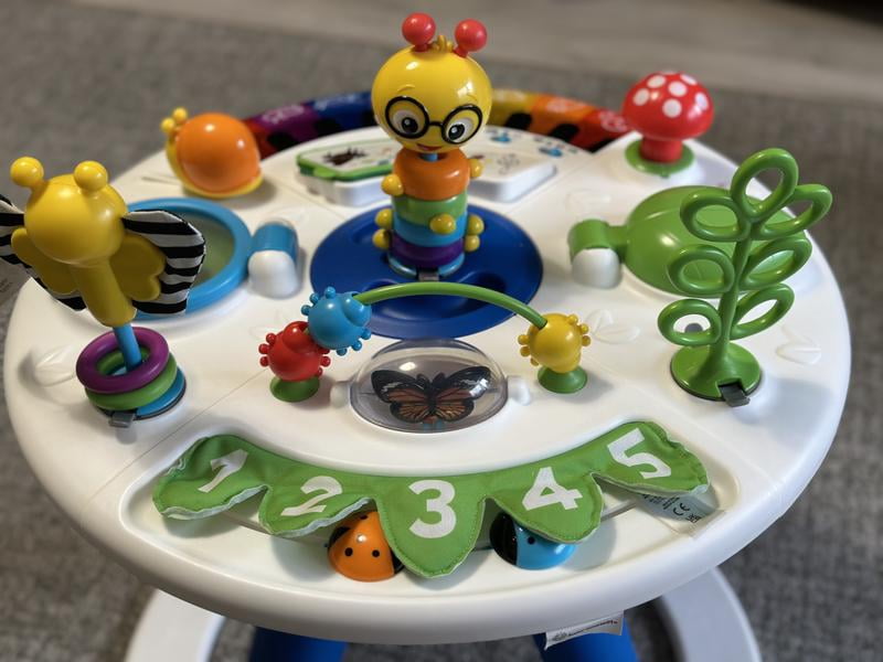 知育玩具 BABY EINSTEIN AROUND WE GROW 4in1 Baby Einstein 4-in-1 Activity Center: Infant Standing Play