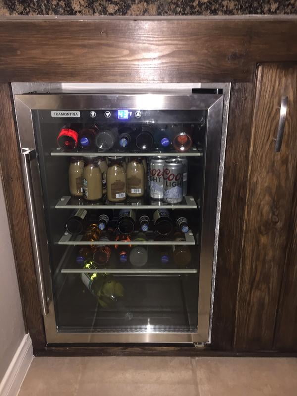 tramontina 4.4 cu ft beverage cooler