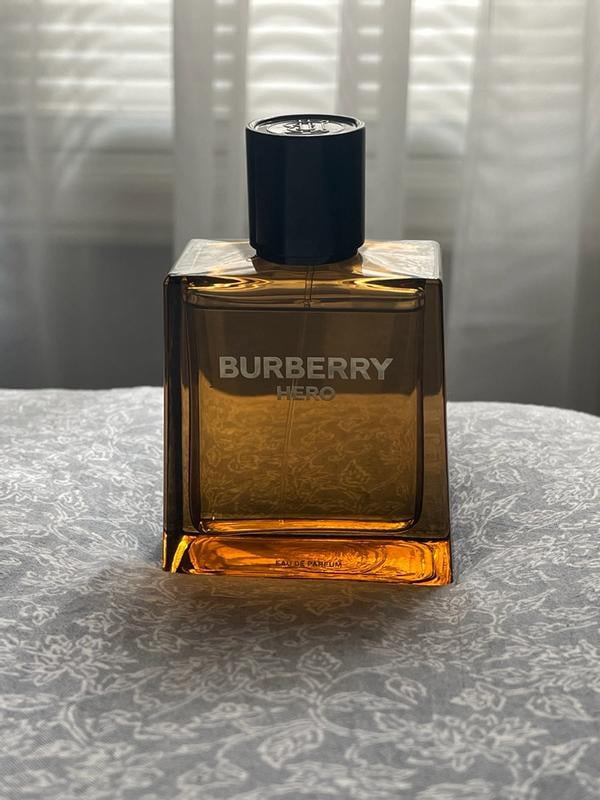 Burberry Hero Eau De Parfum, Aromatic Woody Masculinity, 3.3 oz