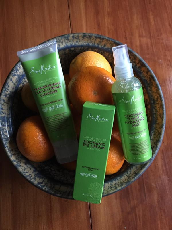 shea moisture matcha green tea cleanser