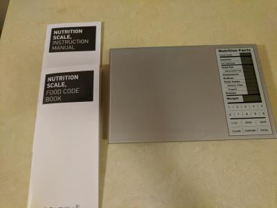  Greater Goods Nutrition Scale, Food Grade Glass, Calorie  Counting Scale, Meal Prep Scale, and Weight Loss Scale, Designed in St.  Louis, Silver: Home & Kitchen