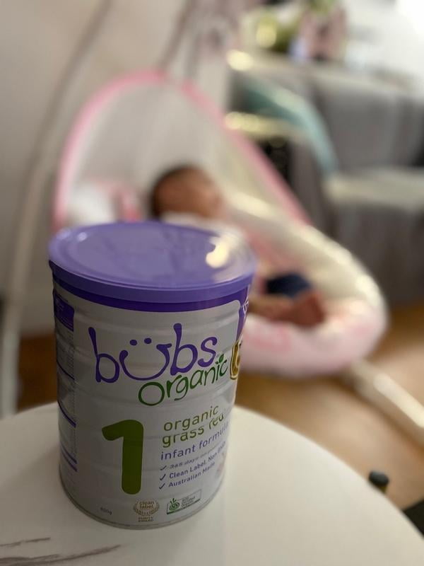 Customer reviews for Bubs Organic® Grass Fed Infant Formula