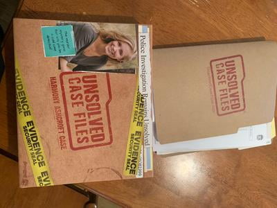 Pressman Unsolved Case Files Harmony Ashcroft Cold Case Murder Mystery Game For 1 Or More Players Walmart Com Walmart Com
