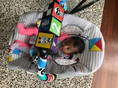 baby einstein more to see high contrast bouncer