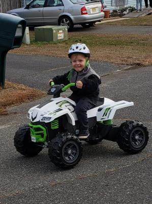 power wheels racing atv