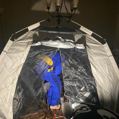 GGPG 4 Person Instant Camping Tent, Automatic Pop Up Tent with