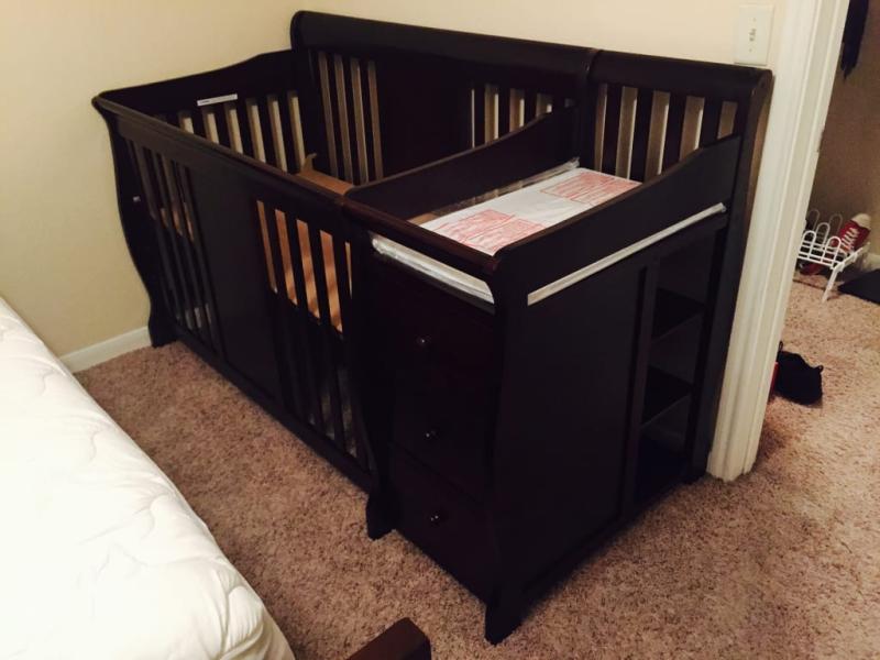 calabria crib changer