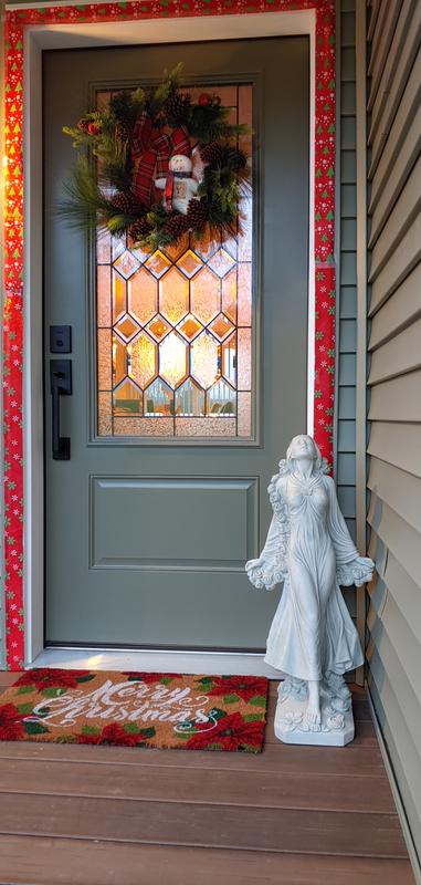 Statua Da Giardino Flora, Divina Patrona Dei Giardini – Design Toscano, Finitura Bianco Antico, 77.5 Cm
