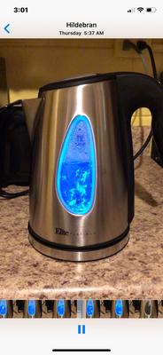 Elite by Maxi-Matic Cordless Electric Kettle - Silver/Black, 1.7 L - Kroger