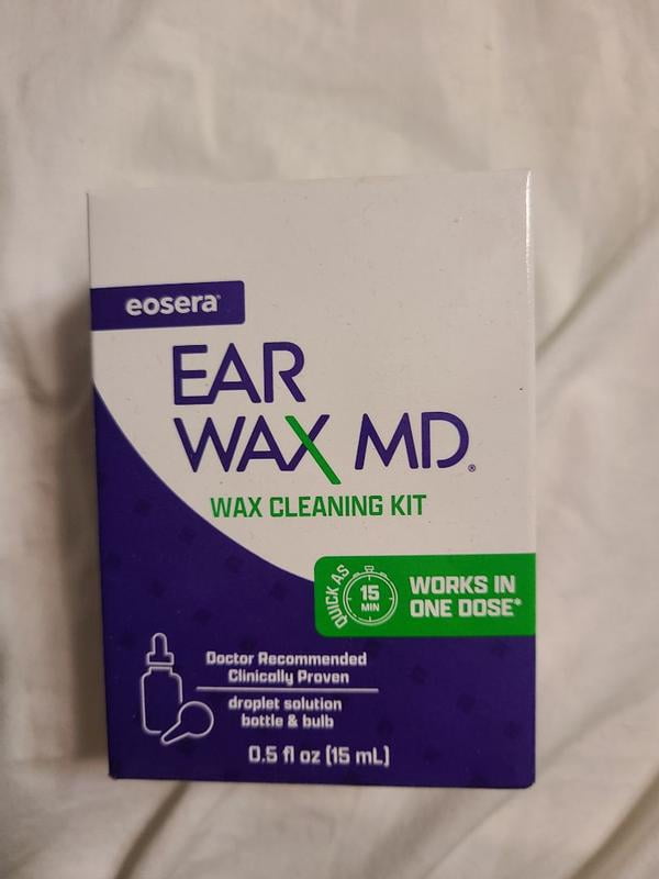 Eosera EARWAX MD Kit Pulizia Cerume Con Lampadina E Gocce 0,5 Oz – Nuovo USA - 3