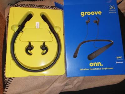 Customer reviews for New onn. Wireless Neckband Earphones Black Walmart