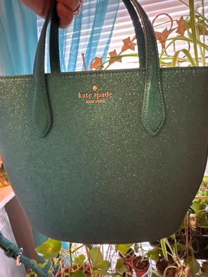 Kate Spade New York Women's Glitter Fabric Satchel Top Handle