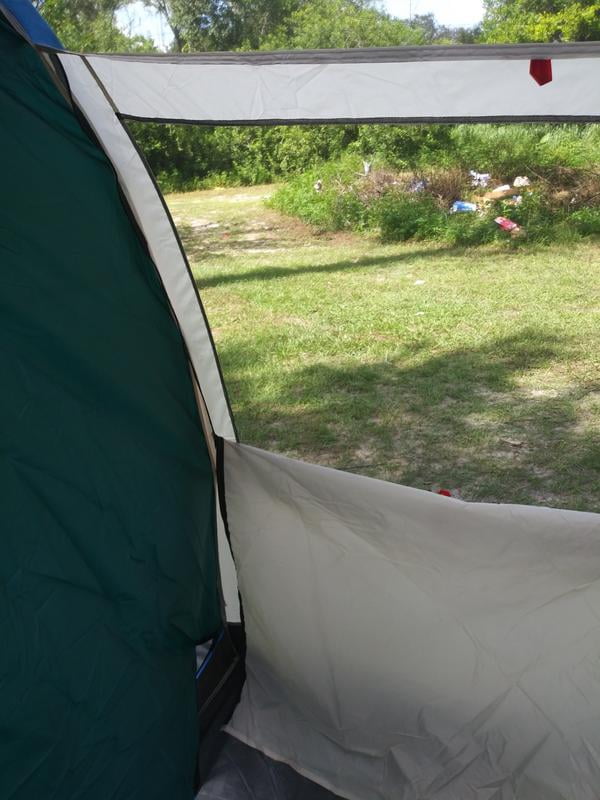 最愛 TAHIWA特別価格Coleman Cabin Camping Tent with Weatherproof Screen Room Person  Enclosed Screened Porch, Evergreen並行輸入