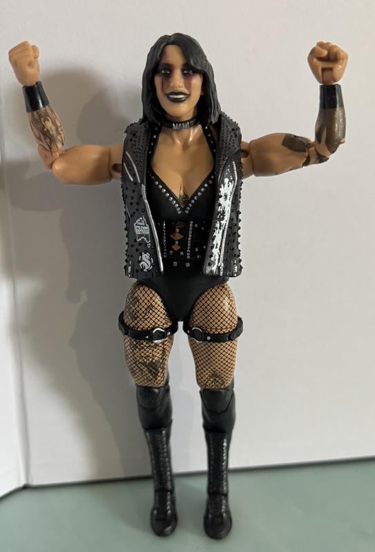 WWE Elite Rhea Ripley Action Figure, Series #117 6-inch