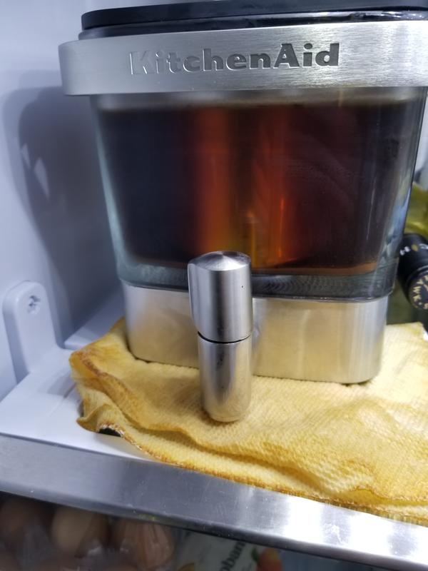 Kitchenaid Brushed Stainless Steel Cold Brew Coffee Maker Walmart Com Walmart Com