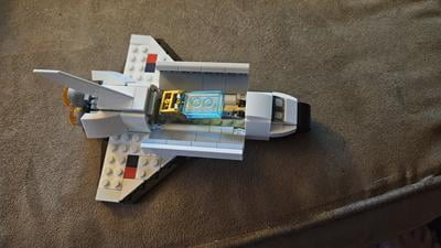 LEGO Creator 3 in 1 Space Shuttle Toy Set, Rebuildable into