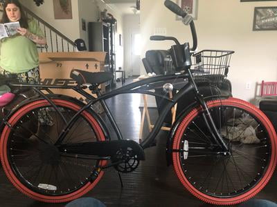huffy men's nel lusso cruiser bike