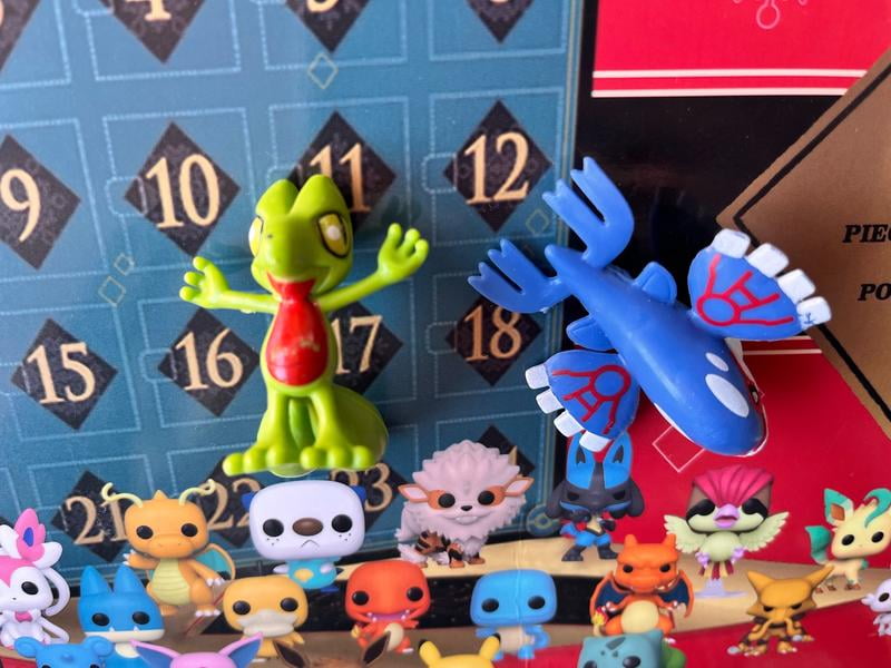 Calendario De Adviento De Pokémon 2023 – 24 Figuras Pocket Pop De Funko, Ideal Para Coleccionistas Y Fans