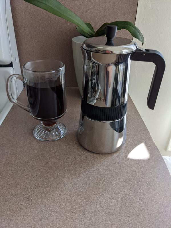 Brim - 6-Cup Coffee Maker - Stainless 
