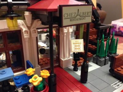 LEGO Creator Parisian Restaurant 10243 Building Kit, Modular