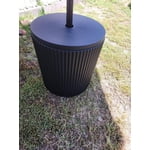 Outdoor Patio Veradek Umbrella Side Stand Table - Gray - Walmart.com