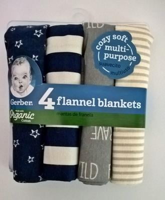gerber 4 flannel blankets