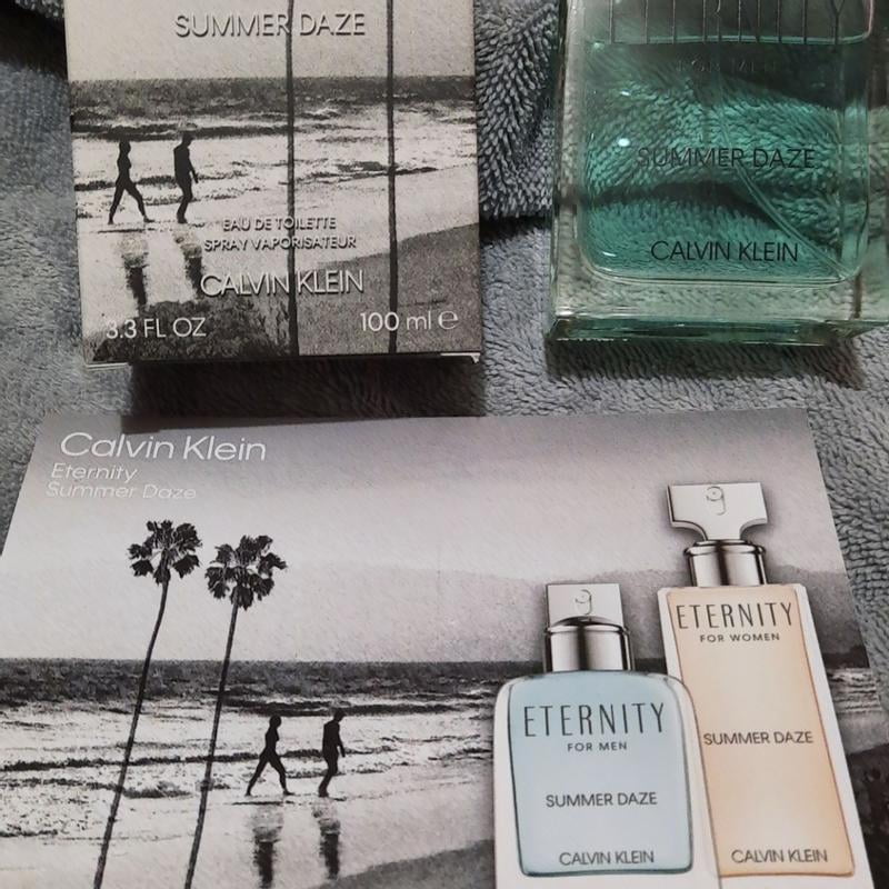 Eternity Summer Daze by Calvin Klein Eau De Toilette Spray 3.3 oz
