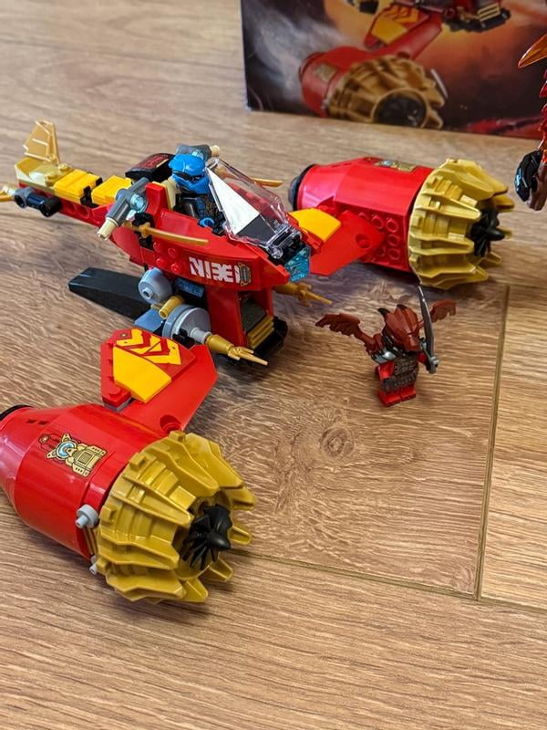 LEGO, NINJAGO Kai's Mech Storm Rider, Multicolor, 71830 - Walmart.com
