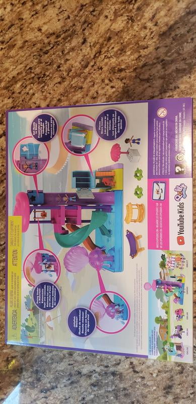 Playset Polly Pocket - Parque Aquático de Esportes - Sunshine Splash Park -  Mattel - superlegalbrinquedos