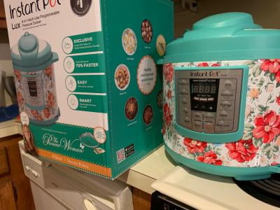 Instant Pot, 6-Quart Duo Electric Pressure Cooker, 7-in-1 Yogurt Maker,  Food Steamer, Slow Cooker, Rice Cooker & More, Pioneer Woman, Frontier Rose