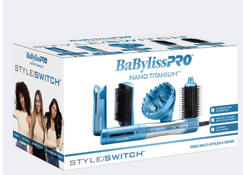BaBylissPRO® Nano Titanium™ StyleSwitch Hot Air Styler - Walmart.com