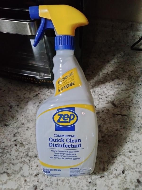 Zep, All-Purpose Bathroom Disinfectant Cleaner, 32 Fl. oz. (6 Pack