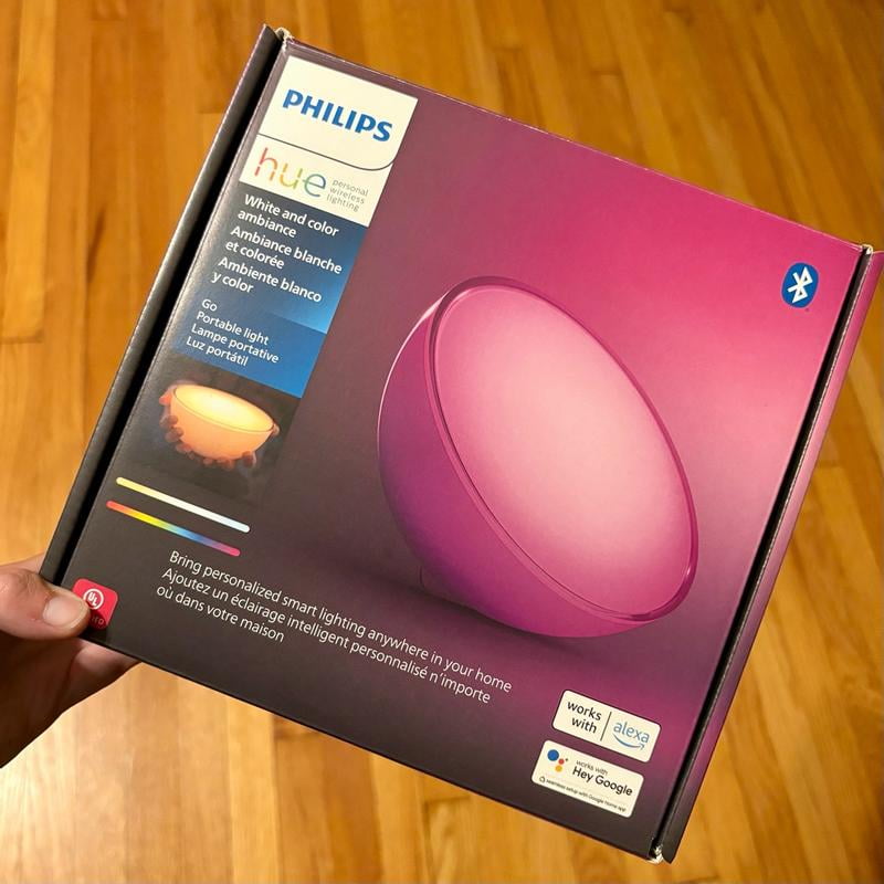 Philips Hue Go Portable Light, White - Walmart.com