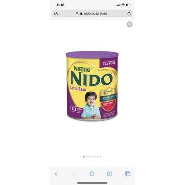 Nido Kinder Lactose-Free Powdered Milk Drink – 1.5kg Can, For Toddlers 1-3 Years