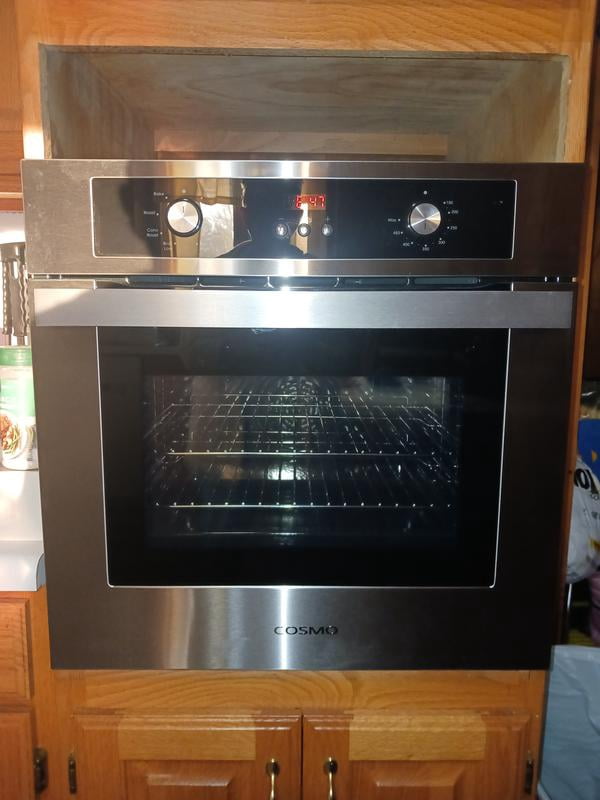 Cosmo C51EIX 24 in. Single Electric Built-In Stainless Steel