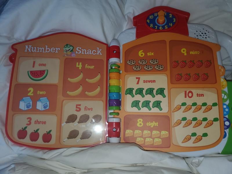 Leapfrog Tad S Get Ready For School Book Preschooler Book With Music Walmart Com Walmart Com