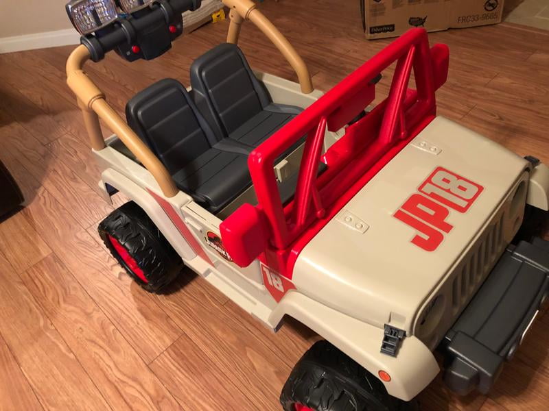 power wheels jurassic park jeep walmart