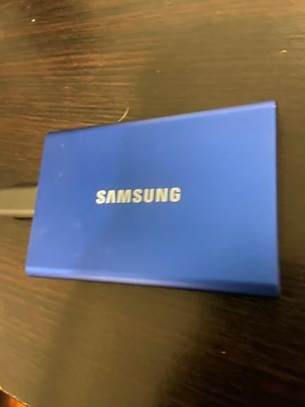 Samsung 1TB T7 Portable SSD (Metallic Red) MU-PC1T0R/AM B&H