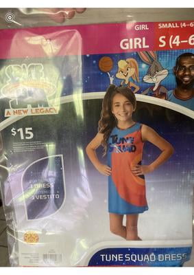 RUBIES II Space Jam Tune Squad Dress, Child Jersey Costume, Looney Squad  Bugs Bunny Outfit - Walmart.com