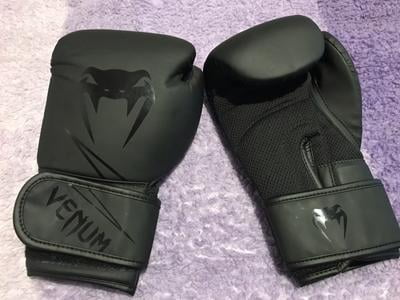 Venum Classic Boxing Gloves - 14oz, Unisex, Synthetic Leather
