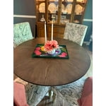 Pioneer Woman Callie Round Dining Table, Heirloom Brown Finish ...