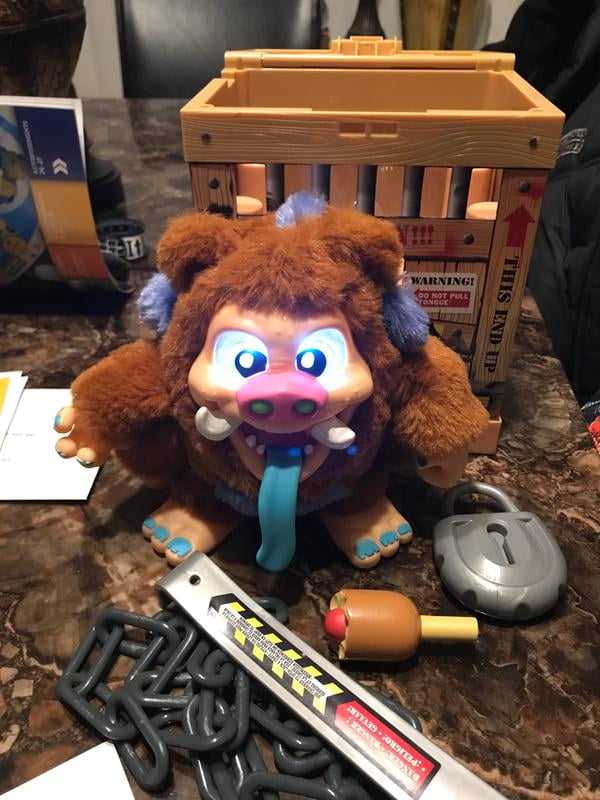 caged monster toy