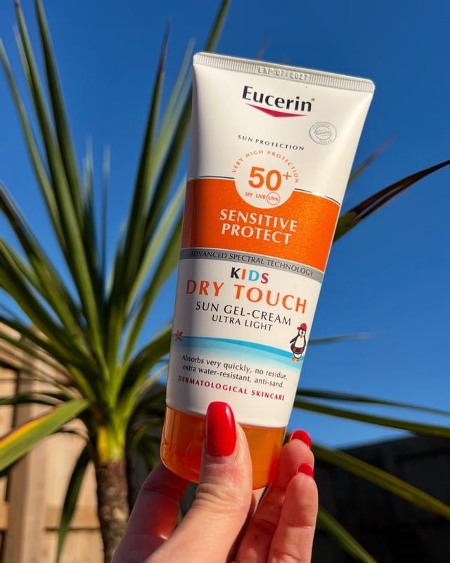 Eucerin Sun Protection Gel-Cream for Kids, Sensitive Skin, SPF50+