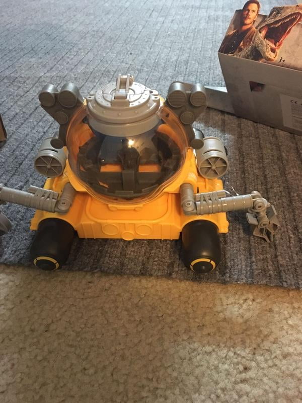 matchbox jurassic world deep dive submarine