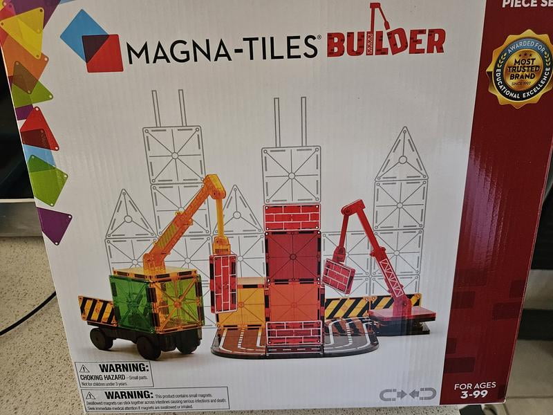 新品　マグナタイル MAGNA-TILES ビルダー 32ピース Amazon.com: MAGNA-TILES Builder 32-Piece Magnetic