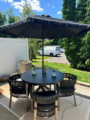 birch lane patio umbrella Farmhouse & Rustic Patio Umbrellas