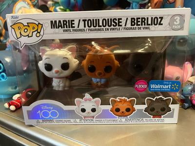 Funko Pop! Disney: Aristocats 3 Pack Flocked Vinyl Figures