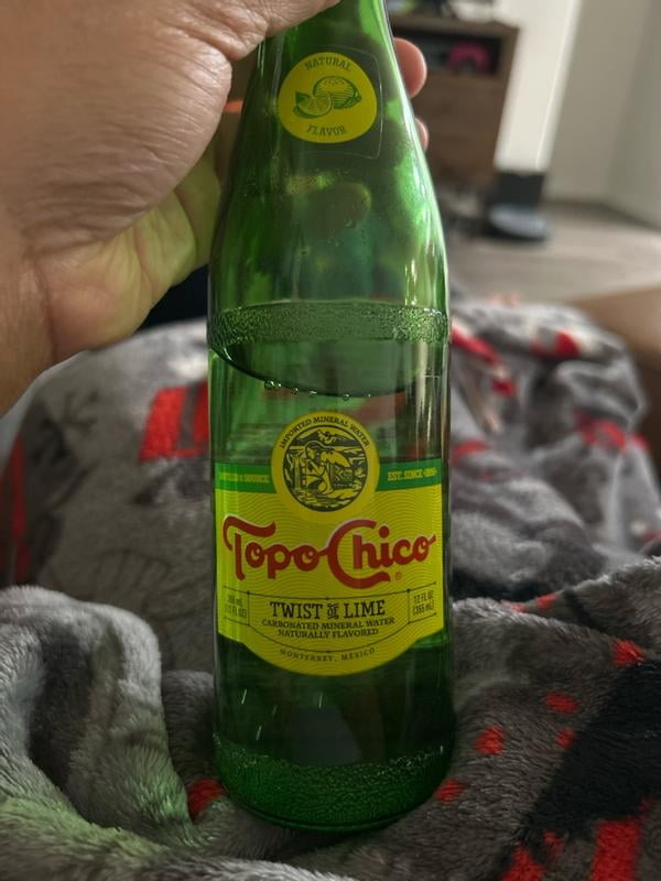 Topo Chico Sparkling Mineral Water, Twist Of Lime Drink, 12 Fz